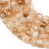 Heated Natural Citrine Beads Strands G-D359-A01-6mm-4
