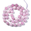 Natural White Jade Beads Strands G-T132-051E-02-2