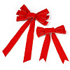 2Pcs 2 Styles Polyester Bowknot DIY-TA0014-50A-1