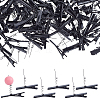 Metal Alligator Hair Clips OHAR-WH0021-95C-1