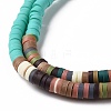 Handmade Polymer Clay Bead Strands CLAY-C003-05F-4