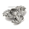 Alloy Rhinestone Brooch JEWB-K027-08AS-3