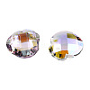 72Pcs Electroplated Transparent Glass Charms EGLA-N006-073-5