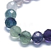 Natural Fluorite Beads Strands G-G927-07-3