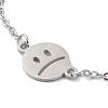 Tarnish Resistant 201 Stainless Steel Link Bracelets with Cable Chains LS-BJEW-P297-01P-D-2
