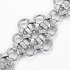 304 Stainless Steel Link Bracelets BJEW-F292-05P-3