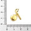 Brass Enamel Fruits Pendant Decoration HJEW-P020-01C-G-3