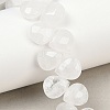 Natural Quartz Crystal Beads Strands X-G-T006-15-2