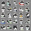 50Pcs Dog PET Waterproof Stickers PW-WGCB66A-01-5