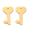304 Stainless Steel Pendants STAS-F267-14G-2