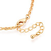 Brass Cable Chain Bracelets for Women BJEW-N032-08C-G-3
