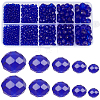 Electroplate Glass Beads Strands EGLA-SC0001-25A-1