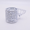 Metal Iron Birdcage Candle Holder AJEW-WH0155-15-2