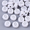 Plating Acrylic Beads PACR-R243-04B-1