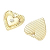 Alloy Rhinestone Pendants FIND-D044-26G-2