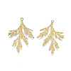 Brass Pendants KK-S349-034-NF-1