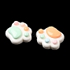 Cartoon Opaque Reisn Cabochons RESI-C039-03G-4