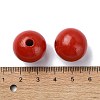 Wood Large Hole European Beads WOOD-D027-01A-3