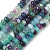 Natural Banded Agate Beads Strands G-F790-I01-01F-2
