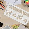 Plastic Painting Stencils Sets DIY-WH0172-892-3