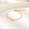 304 Stainless Steel Star Link Bracelet for Women YU5117-1-1