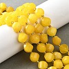 Natural Quartz Dyed Beads Strands G-U023-A02-05-1