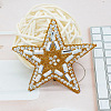 Star Glitter Hotfix Rhinestone DIY-WH0260-63I-1