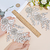 Polyester with Glass Rhinestone Sewing Decorate DIY-WH20032-138A-3