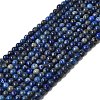 Natural Lapis Lazuli Beads Strands G-F561-5mm-G-2