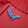 Chinese Style Alloy Enamel Chandelier Components Links X-ENAM-E329-04A-S-7