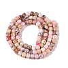 Natural Pink Opal Beads Strands G-N342-133-2