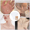 50Pcs PE Necklace Chain Adhesive Pouches FIND-BBC0001-74-6