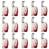 SUNNYCLUE 25Pcs Alloy Enamel Pendants FIND-SC0005-31-1