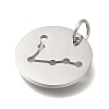 Anti-Tarnish 304 Stainless Steel Pendants STAS-M074-02L-P-2