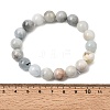 10MM Natural Aquamarine Round Beaded Stretch Bracelets for Women GG-CBA6C75-A01-10mm-5