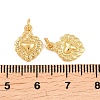Brass Charms KK-F927-07C-G-3