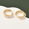 Brass Hoop Earrings EJEW-D337-14A-G-3