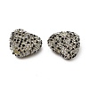Sparkling Acrylic Heart Beads with Rhinestone Embellishment LS-OACR-NH0001-02B-06-2