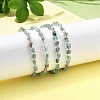 Natural Apatite Beads Bracelets for Women BJEW-H623-02S-16-3