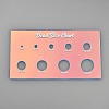 Acrylic Measuring Ruler TOOL-WH0159-90-2