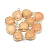 Natural White Jade Pendants G-Q963-06-1