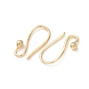 Brass Earring Hooks KK-G604-04G-2