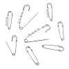 6 Styles 304 Stainless Steel Safety Pins Brooch Findings STAS-TA0006-12P-2