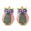 Printed Alloy Pendants ENAM-D051-16G-04-2