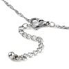 304 Stainless Steel Singapore Chain Necklace Making AJEW-JB01333-02-4