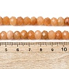 Natural Red Aventurine Beads Strands G-B179-A05-6x8mm-5