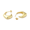 Rack Plating Brass Chunky Stud Earrings EJEW-I268-07G-2