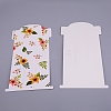 Hair Clip Display Cards LS-DIY-WH0167-86J-1