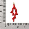 Alloy Enamel Pendants ENAM-L052-01G-02-3