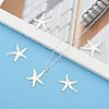 Starfish/Sea Stars Brass Pendants KK-L134-11S-5